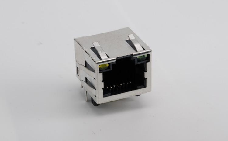 rj45接口带灯